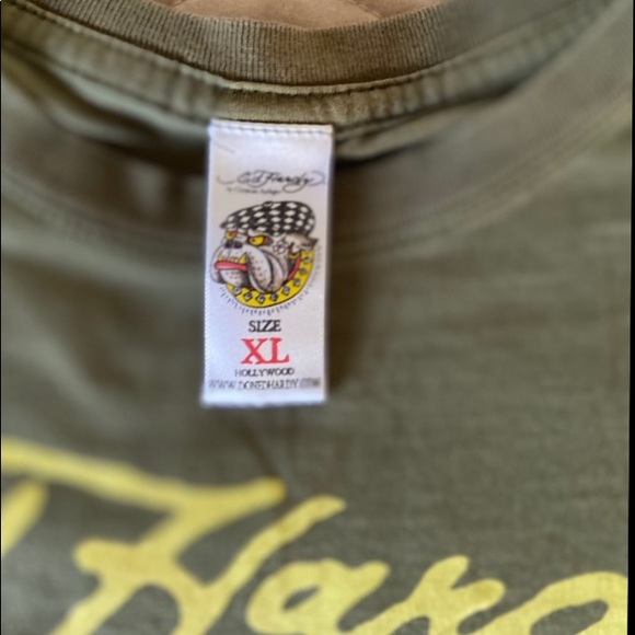 Green Ed Hardy Shirt - Picture 3 of 3
